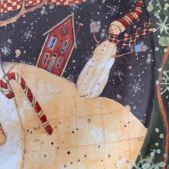 Holiday Plate By Certified International, Design By Susan Winget - Picture 6 of 11